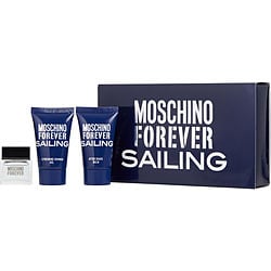 Moschino Forever Sailing By Moschino Edt 0.12 Oz Mini & Afterhave Balm 0.8 Oz & Shower Gel