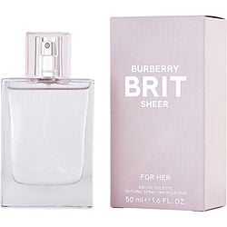 Burberry Brit Sheer By Burberry Edt Spray 1.6 Oz (New Pack)