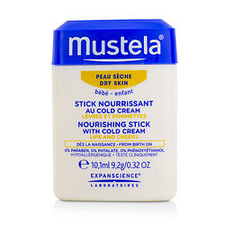 Mustela By Mustela Nourishing Stick With Cold Cream (Lips & Cheeks) - For Dry Skin  --9.2G