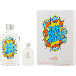 Ck One Variety By Calvin Klein 2 Piece Variety Set With Ck One Summer Edt Spray 3.4 Oz & Ck One Edt Spray