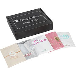 Tous Variety By Tous 5 Piece Vial Variety Set With Tous Floral Touch & Tous Happy Moments & Tous Love & Tous Sensual Touch