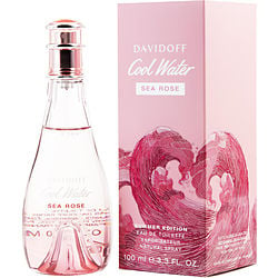 Cool Water Sea Rose By Davidoff Edt Spray 3.3 Oz (Summer Limited Edition