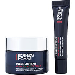 Biotherm By Biotherm Homme Force Supreme Anti-Aging Power Duo: Force Supreme Youth Architect Cream 1.7 Oz + Force Supreme Eye Architect Serum