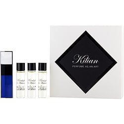 Kilian Moonlight In Heaven By Kilian Eau De Parfum Spray Refillable 0.25 Oz & Eau De Parfum Refill 3 X 0