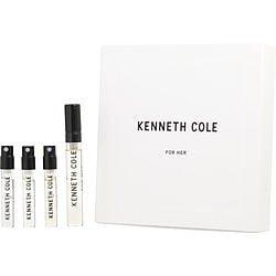 Kenneth Cole Variety By Kenneth Cole 4 Piece Mini Variety With Kenneth Cole For Her Edp 0.13 Oz & Intensity & Energy & Serenity And All Are Edt Spray