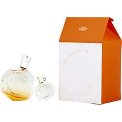 Eau Des Merveilles By Hermes Edt Spray 1.6 Oz & Edt 0.25 O