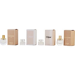 Chloe Variety By Chloe 4 Piece Womens Variety Nomade Eau De Parfum & Chloe New Edt & Chloe New Eau De Parfum & Nomade Edt And All 0.17 Oz