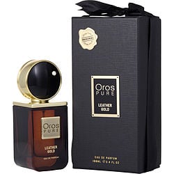 Armaf Oros Pure Leather Gold By Armaf Eau De Parfum Spray